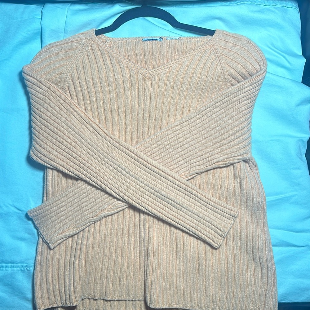 Salmon sweater